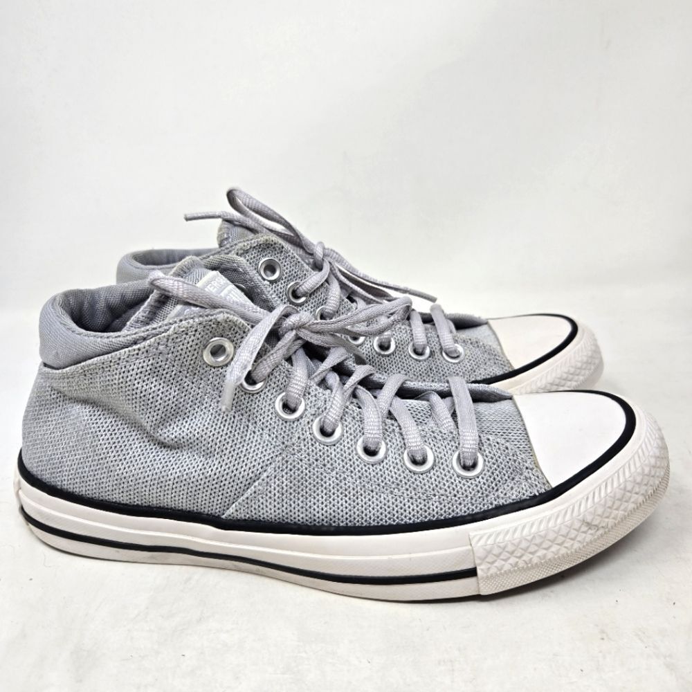 CONVERSE Chuck Taylor All Star Madison Gray Canvas High-Top Sneakers Size 6.5